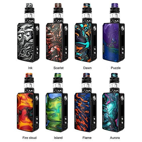 Voopoo Drag 2 177W TC VW Box Mod with UForce T2 TPD Compliant Tank Kit (Ink)