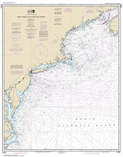NOAA Chart 13003: Cape Sable to Cape Hatteras