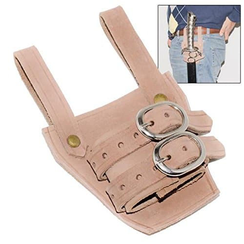 AnyTime Blades Medieval Leather Broadsword & Dagger Frog Universal