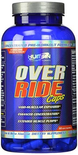 Human Evolution Supplements Over Ride 30 Day Supply Capsules, 180 Count by Human Evolution Supplements