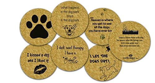Corkology Dogs Coaster Set