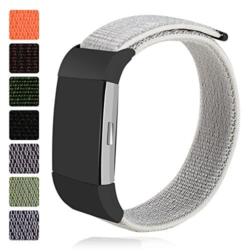 iMoway Compatible Sport Loop Replacement for Fitbit Charge 2 Bands