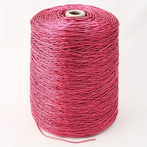 Needloft Craft Cord Solid Magenta Metallic #32 - Bulk Spool 4,000+ Feet