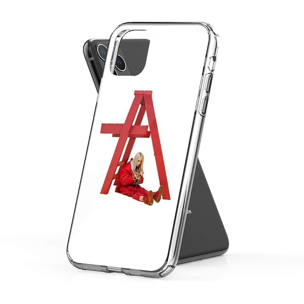 HUANRU iPhone 6 Plus/6s Plus Case Clear Anti-Scratch Shock Absorption Billie EILISH Cover Phone Cases for iPhone 6 Plus/6s Plus,Crystal Clear