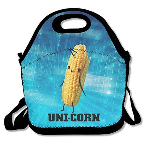 Uni-Corn With Sweet Corn Lunch Box Tote Bag