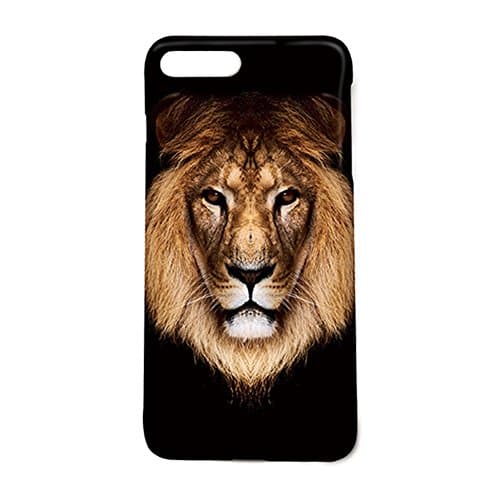 Brown Lion In Dark Pattern Iphone 7 Plus Case, Cool Lion Design Iphone 7Plus 5.5Inch Protective Cover