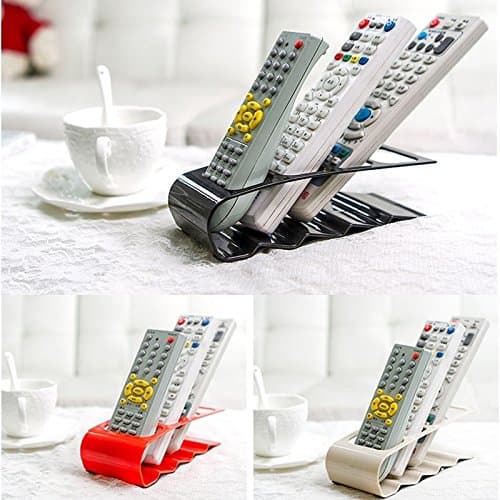 WPcheng TV/DVD/VCR Step Remote Control,Mobile Phone Holder Stand,Storage &amp; Organiser gifts Coffee