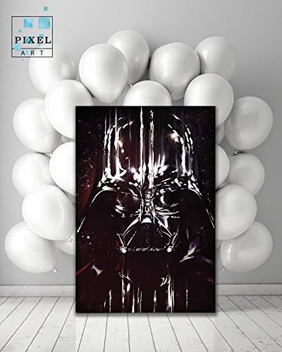 Star Wars Darth Vader Comic Book Canvas Print Wall Hanging Framed Art