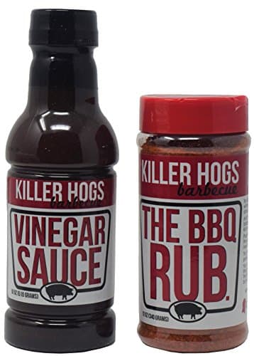 Killer Hogs Combo - BBQ Rub (12 oz) and BBQ Vinegar Sauce (18 fl oz)