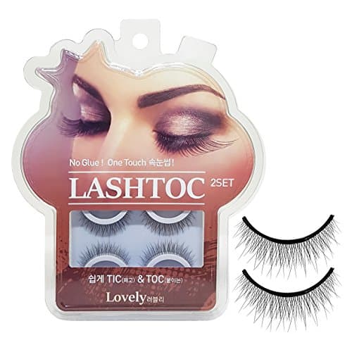 Lashtoc No Glue Tic & Toc One Touch Eyelashes 2 SET (Lovely)