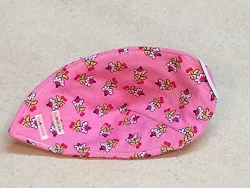 Pink Flower Eye Patch