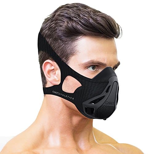 Crest Athletics Elevation Workout Mask - for Exercise, HIIT, Cardio, Running, Biking, Strength Training with High Altitude Simulation