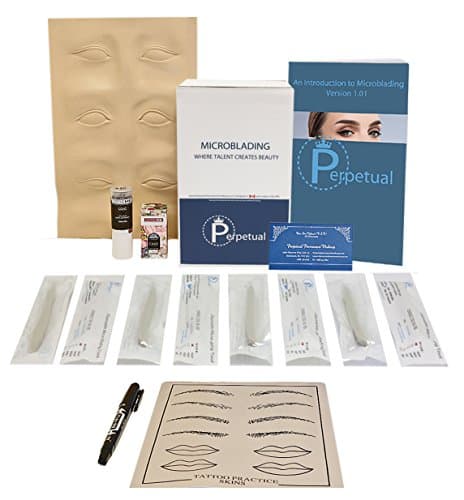Microblading Starter Kit Permanent Makeup with Doreme Ink Microblades U Choose (Disposable Intermediate Kit)