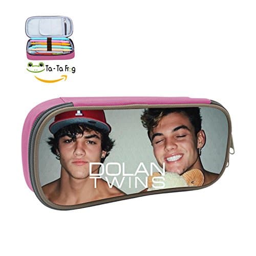 Dolan-Twins Student Pencil Case Large Capacity Makeup Pouch Office Pencil Bag