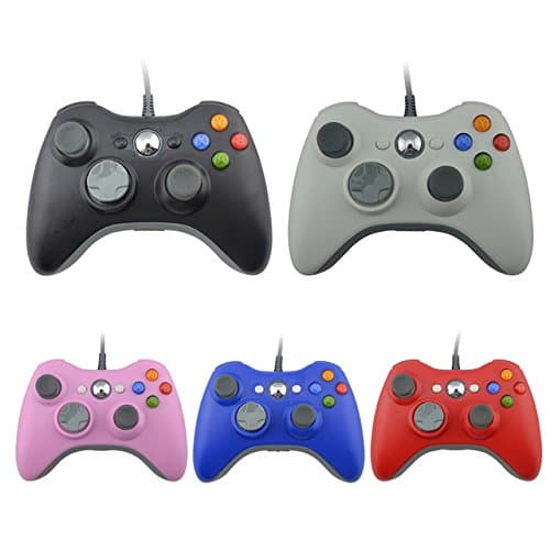 Digital Blade USB Wired Controller Wireless Controller for Windows &amp; Xbox 360 Console (Wired, Pink)