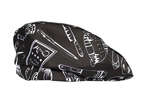 Drewliet Personalized Peaked Hat Work Cap Beret Kitchen Cooking Practical Catering Chef Hat