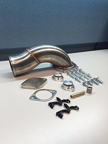 High Flow Intake Elbow &amp; EGR Cooler Delete Kit 2008-2010 Ford 6.4L Powerstroke Diesel