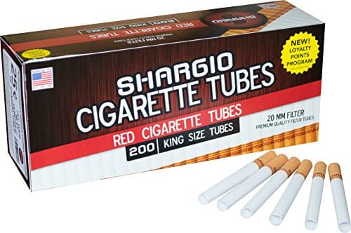 Shargio tubes 200 ct. Red King (5pack)