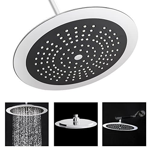 GVA Bathroom 9" Luxury Rainfall Fixed shower head Circular Shape With Chrome Finish