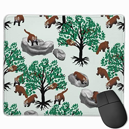 A Red Panda Dream Mouse pad Mousepad Nonslip Rubber Backing 10" X 12"