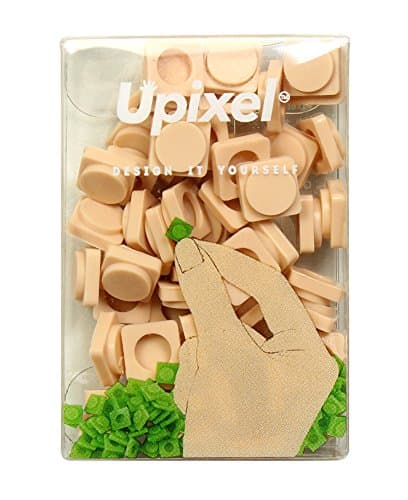 Upixel Small Pixel Chips - Create Pixel Art on Backpacks, Purses, iPhone Cases &amp; More – Beige