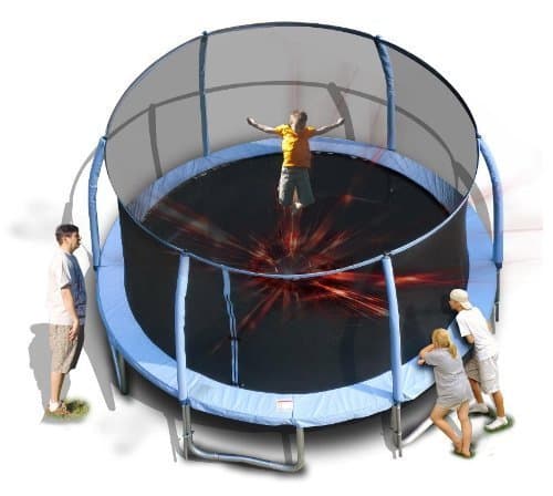 Net only for the Parkside 14' Flex Trampoline Enclosure