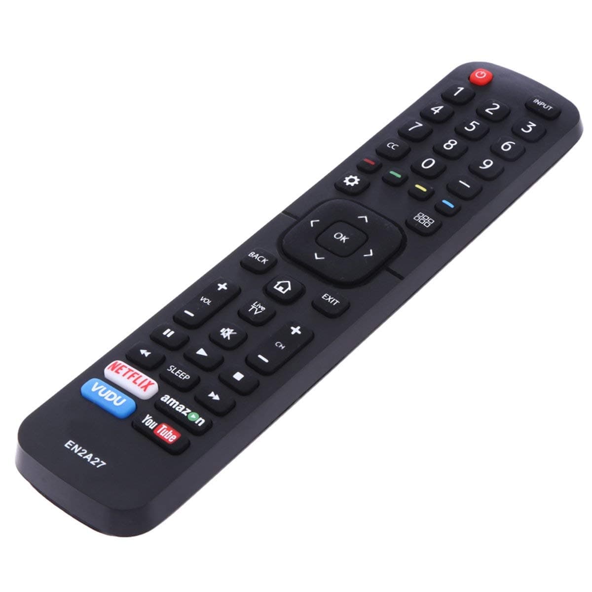 Replacement Remote Control for Hisense TV - EN2A27