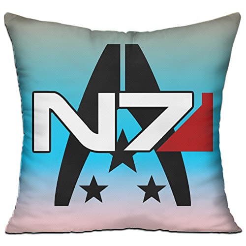 Mass Effect N7 Standard Pillowcases One Size