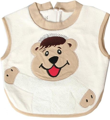 Baby Zip Bib It Zips It Snaps It Stays
