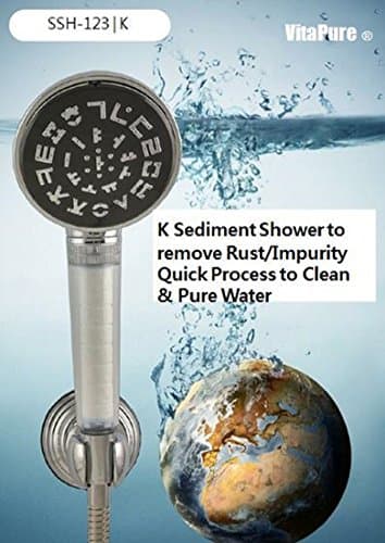 VitaPure Sediment Filtering Shower SSH-123CR