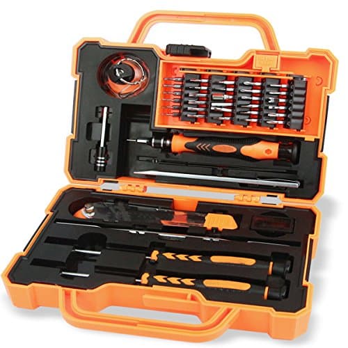 H5 Precision Screwdriver Set Multi-Bit Drivers 48 in 1 Electronic Open and Repair Tools Kit with Anti-Drop Box for iPhone 7 Plus Laptop Tablet