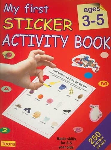 My First Sticker Activity Book: Basic Skills for 3-5 Year Olds Paperback – May 22, 2008