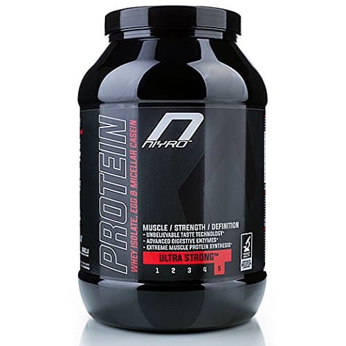 Niyro – Protein Whey Isolate, Egg & Micellar Casein - Muscle, Strength & Definition - Ultra Strong Supplement (2 kg Chocolate)