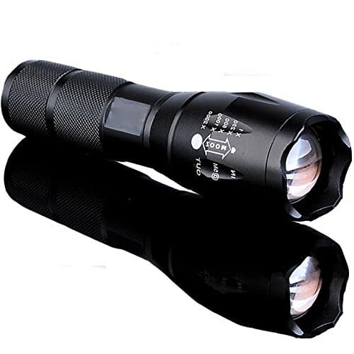 5000 Lumen Zoomable XML T6 LED 18650/3AAA Flashlight Torch Lamp Light