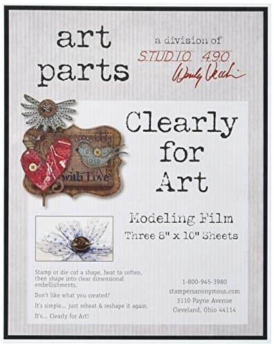 Wendy Vecchi Clearly for Art Modeling Film Sheets 3/Pkg-Clear, 8"X10"
