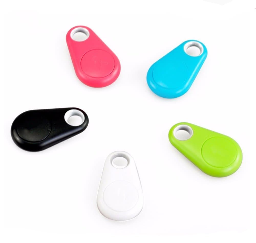 YXTO 5Pcs Key Finder Smart Wireless Bluetooth Tracker Car Child Wallet Pets Key Finder GPS Locator Anti-Lost Alarm Reminder for Smartphones - CR2032 Lithium Coin Battery(Not Included)