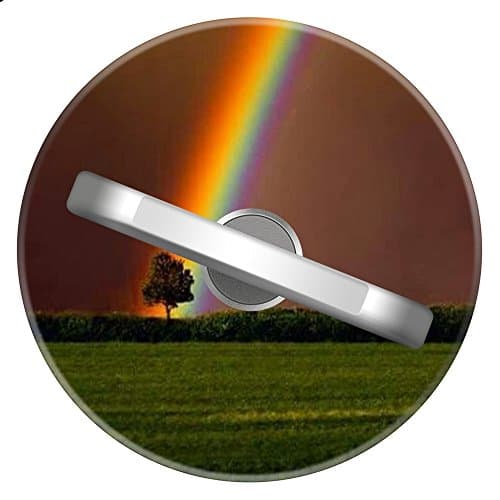 XIMALAYA Multi-Function 360 Degree Rotating Ring Stand Grip Mounts, Phone Holder For Any Smartphones, iPhone or Tablets-(Iridescent)