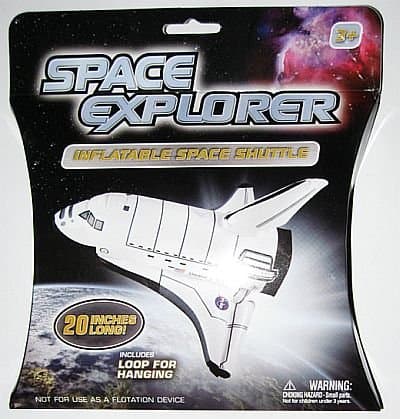 Two Foot Inflatable Space Shuttle