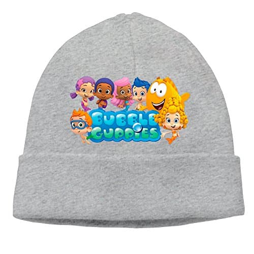 Bubble Guppies Poster Cool Skull Cap Knit Hat
