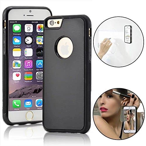 AIRY CASES Anti Gravity IPhone 7/ 6/ 6s Selfie Case Stick To Glass Whiteboards Screen Tile and Smooth Flat Surfaces Different Colors Magic Nanomaterial PC+TPU Waterproof Protector