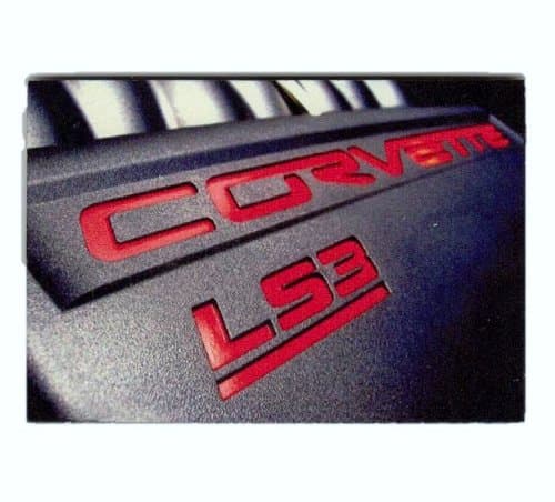 Corvette LS3 Engine Closeup View Magnet