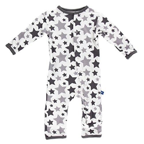 KicKee Pants Print Coverall with Snaps