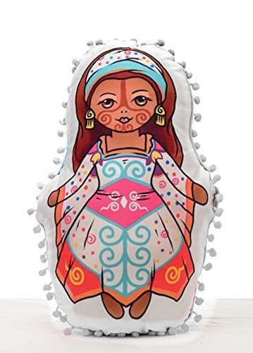 Doll Shaped Wayuu Handmade Cushion / Pillow