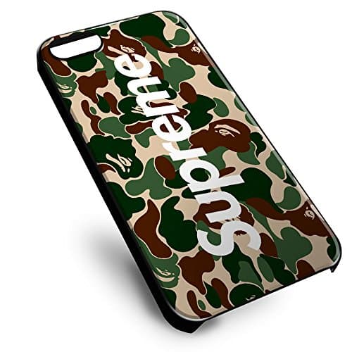 a beathing ape and suprame for iPhone 5/5s Black