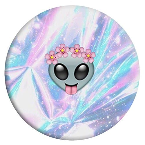 GreenJanice Multi Function Holder Expanding Stand Grip Mount For Smartphones-(Alien expression)