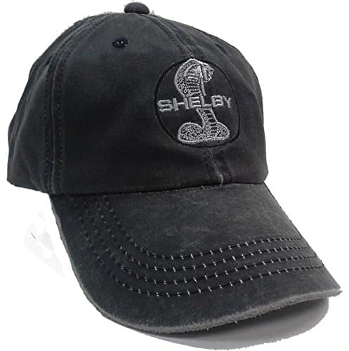Retro Shelby Cobra Weathered Black Hat