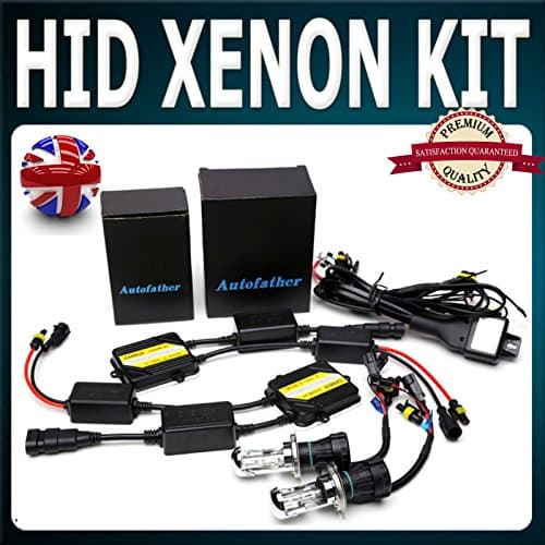 HID Xenon H4 9003 HB2 Headlight Conversion Kit 55W Bright Bulb Ballast 5000K Warm White - 2 Year Warranty