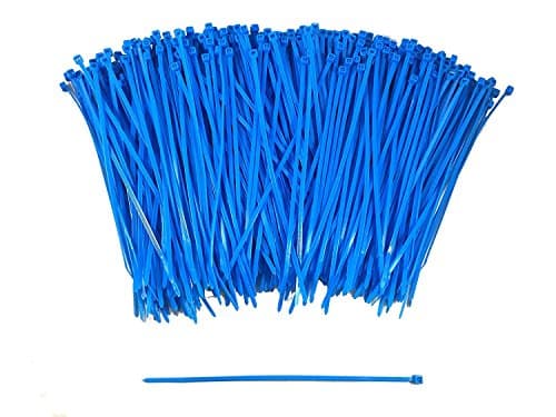 400 Piece - 6” Contractor Strength Multi-Purpose Zip Ties for Organizing Wires and Cables in Home and Office by Blue Collar Tools (6 inch)