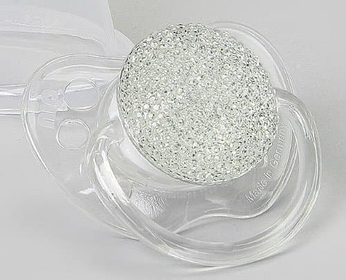 Sparkly Clear Pacifier (PGC)
