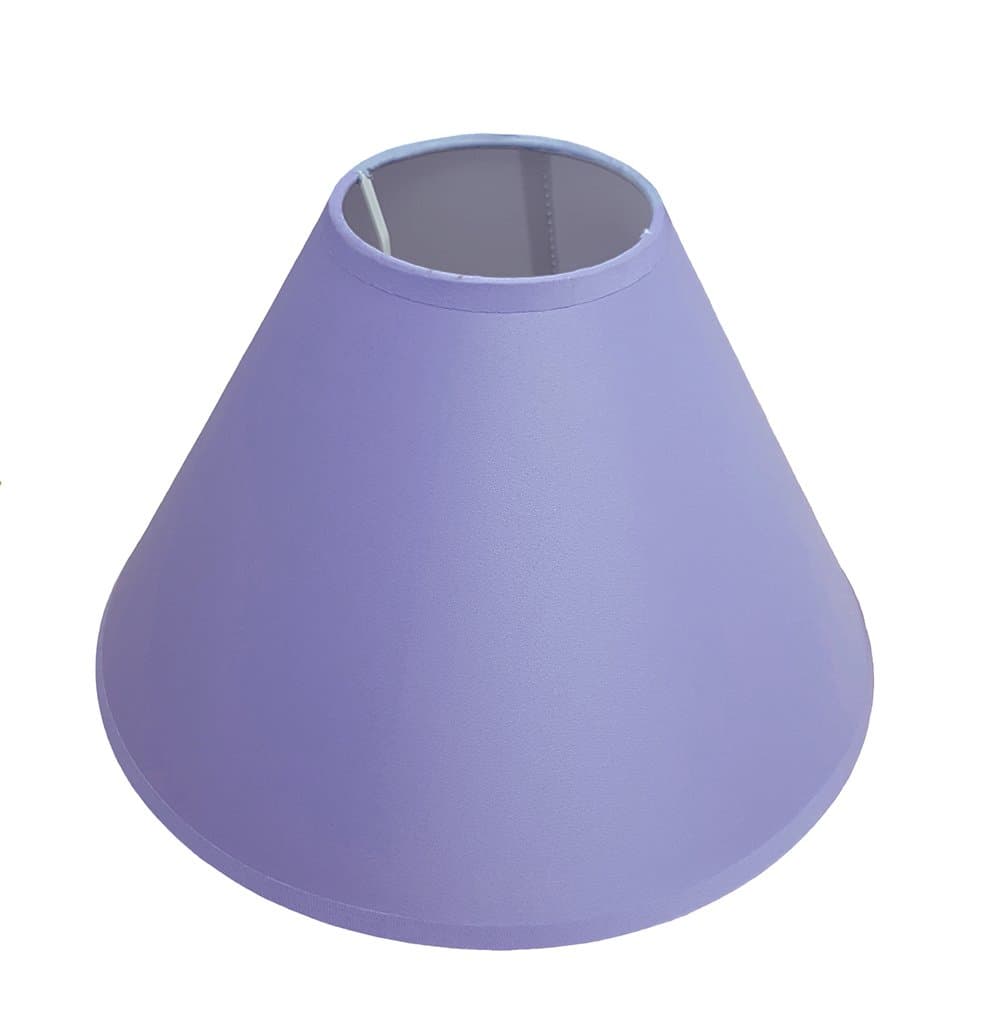9" Coolie Ceiling Table Lamp Shade Main Colour: Lilac